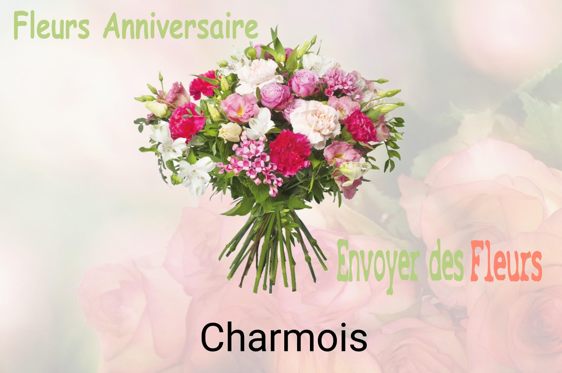 Bouquet de fleurs d’anniversaire livré à Charmois